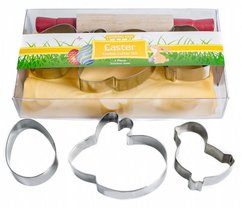 EASTER COOKIE SET FOR KIDS inc APRON & ROLLING PIN