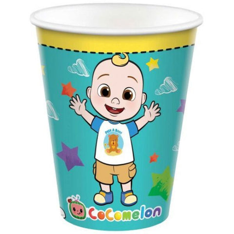 COCOMELON PAPER CUPS 8 pack - Whip It Up Cake Supplies