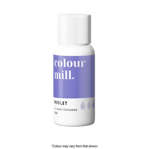 VIOLET COLOUR MILL OIL BASED COLOURING 20ml - Whip It Up Cake Supplies