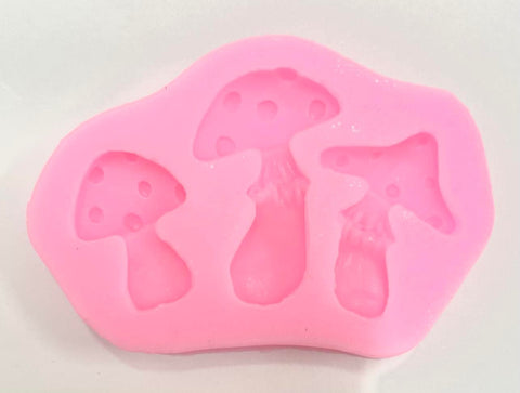 MUSHROOM SILICONE MOULD x 3 cavity - Whip It Up Cake Supplies