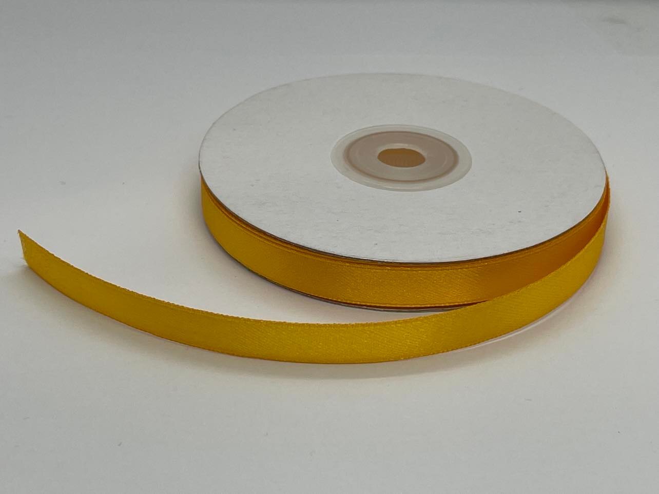RIBBON 10mm X 32m YELLOW | Whip It Up Cake Supplies