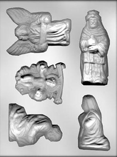 NATIVITY SCENE LARGE CHOCOLATE MOULD - Whip It Up Cake Supplies