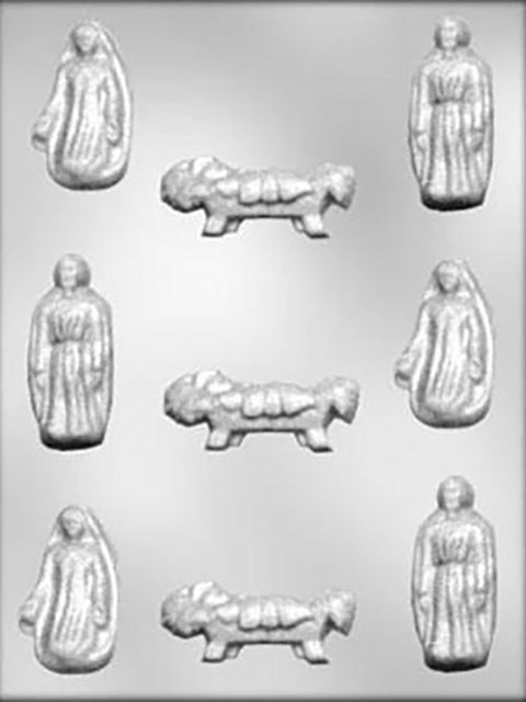 NATIVITY SCENE MINI CHOCOLATE MOULD - Whip It Up Cake Supplies