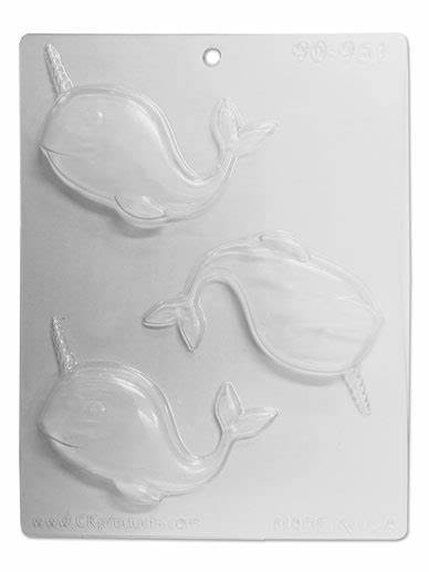 NARWHAL WHALE CHOCOLATE MOULD - Whip It Up Cake Supplies