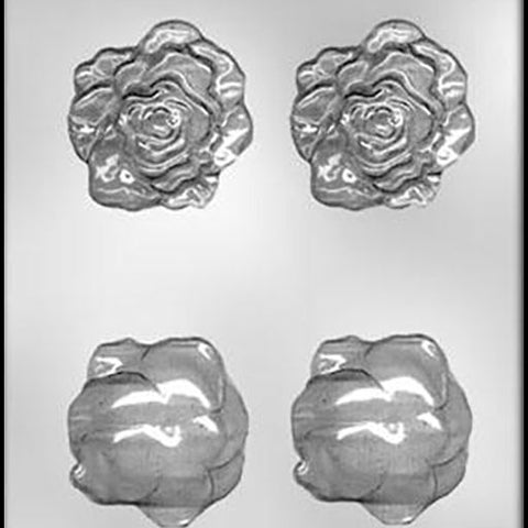 ROSE HEAD 3D CHOCOLATE MOULD - Whip It Up Cake Supplies