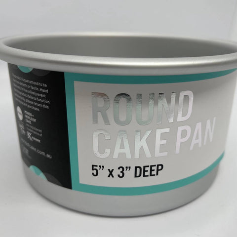 5" ROUND CAKE TIN 3" DEEP by MONDO