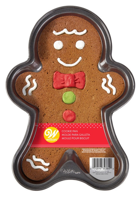 GINGERBREAD BOY COOKIE PAN 27cm - Whip It Up Cake Supplies