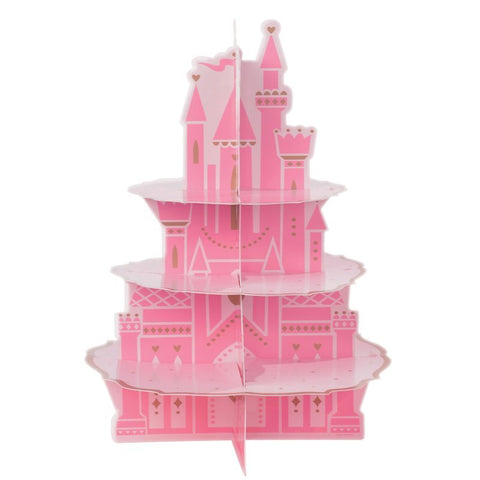 DISNEY PRINCESS ONCE UPON A TIME TREAT / CUPCAKE STAND - 3 TIER - Whip It Up Cake Supplies