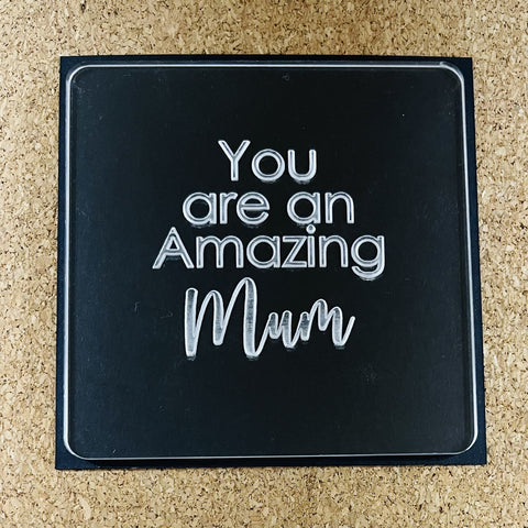 YOU ARE AN AMAZING MUM - RAISE IT UP COOKIE STAMP - Whip It Up Cake Supplies