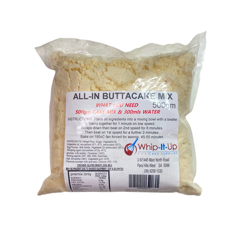 BUTTACAKE ALL-IN CAKE MIX 500GMS