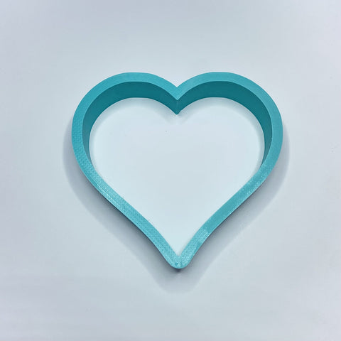 SMALL HEART COOKIE CUTTER 6cm x 5.5cm - Whip It Up Cake Supplies