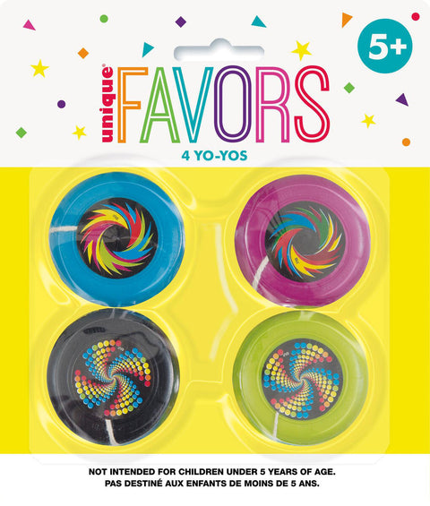 YO YO'S 4 pack FAVORS - Whip It Up Cake Supplies