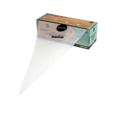 15" DISPOSABLE PIPING BAGS x 100 pack by MONDO - Whip It Up Cake Supplies