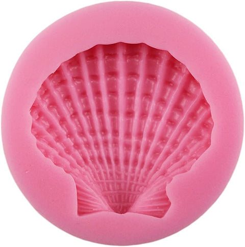 SCALLOP SILICONE MOULD 4cm x 3.5cm - Whip It Up Cake Supplies