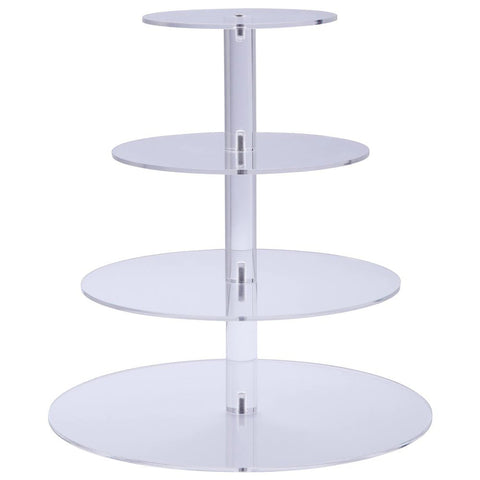 4 TIER CUPCAKE STAND HIRE - Whip It Up Cake Supplies