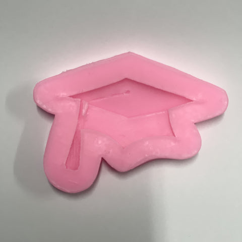 GRADUATION HAT SILICONE MOULD - Whip It Up Cake Supplies