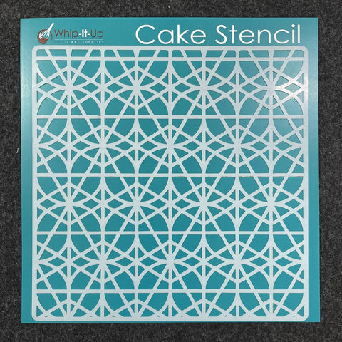GEOMETRIC CAKE STENCIL