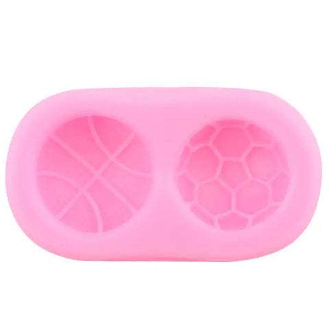 SOCCER & BASKETBALL SILICONE MOULD - Whip It Up Cake Supplies