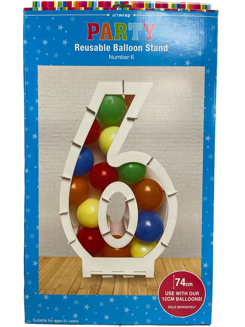 BALLOON #6 NUMBER STAND
