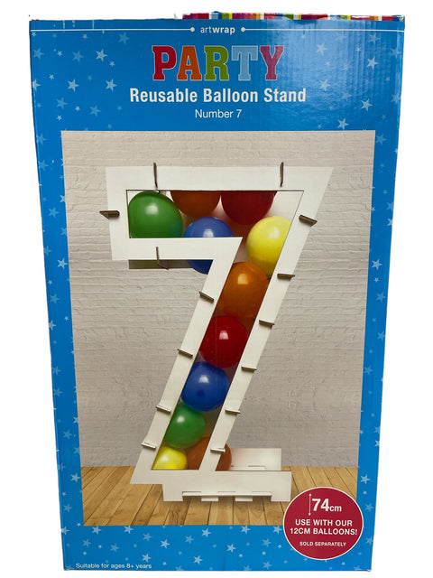 BALLOON #7 NUMBER STAND