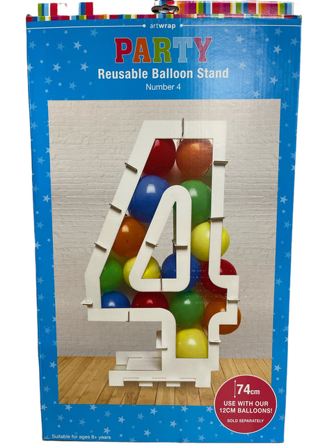 BALLOON #4 NUMBER STAND