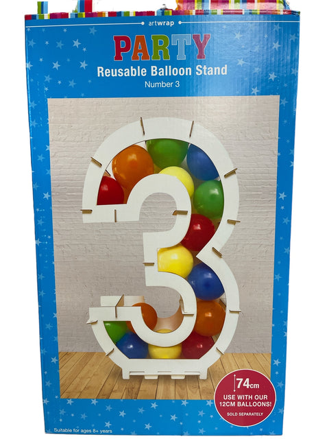 BALLOON #3 NUMBER STAND