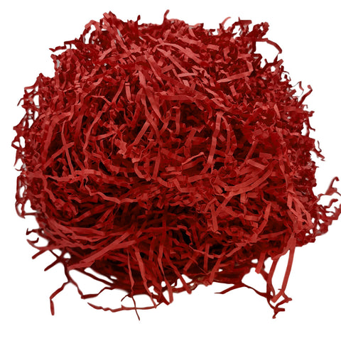 RED SHREDDED PAPER 500g - Whip It Up Cake Supplies