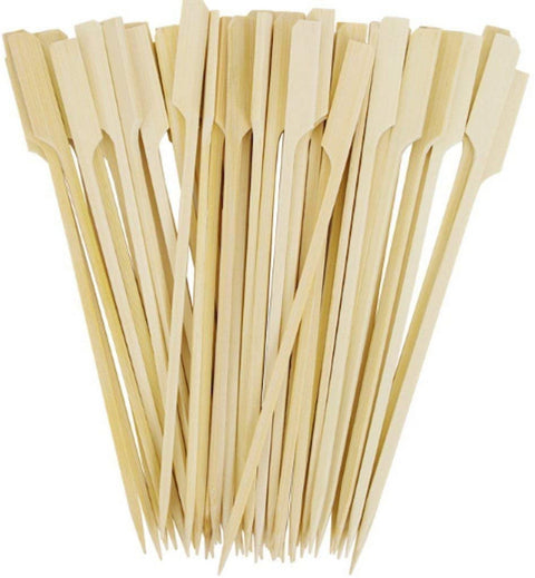 BAMBOO PADDLE SKEWER 12cm - 100pack