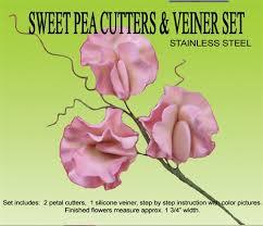 SWEET PEA CUTTERS & VEINER SET - Whip It Up Cake Supplies