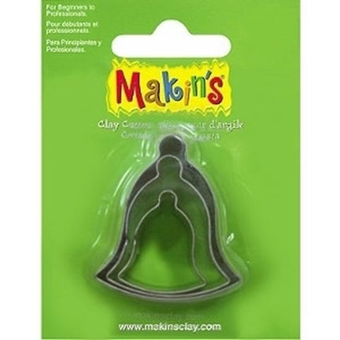 BELLS COOKIE CUTTERS set of 3
