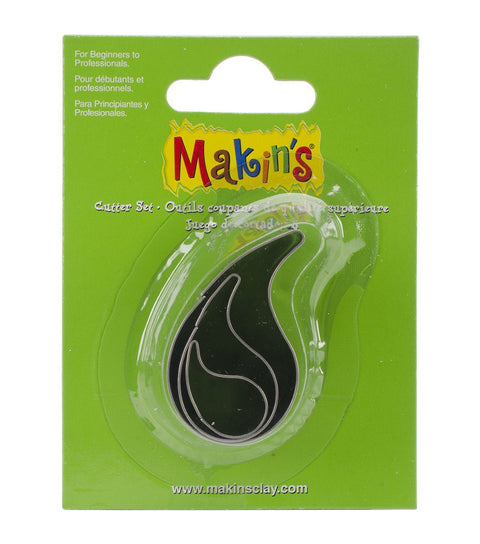 WATER DROP CUTTERS x 3 by MAKIN'S - Whip It Up Cake Supplies