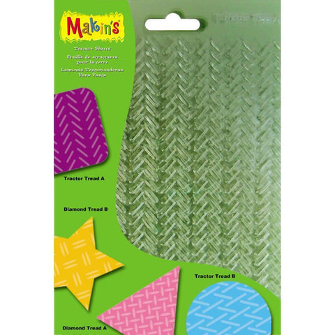 SET G TEXTURE SHEETS TREADS - Whip It Up Cake Supplies