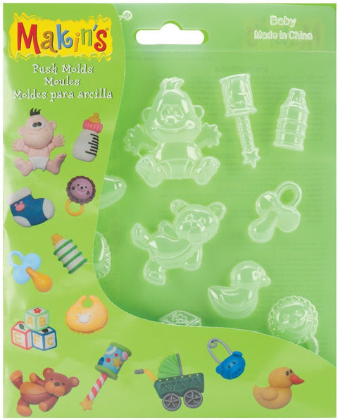 MAKINS BABY PUSH MOULDS - Whip It Up Cake Supplies