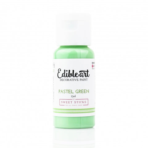 PASTEL GREEN EDIBLE ART PAINT 15ML - Whip It Up Cake Supplies