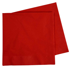 RED LUNCH NAPKINS 50pk - Whip It Up Cake Supplies