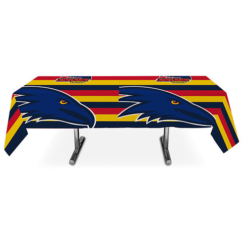 ADELAIDE CROWS PLASTIC TABLECOVER 2m x 1m
