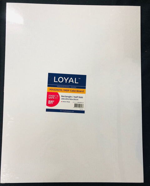 18" X 14" WHITE RECTANGLE CAKE BOARD - Whip It Up Cake Supplies