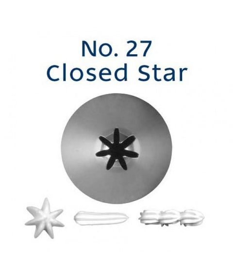 LOYAL CLOSED STAR PIPING TIP #27