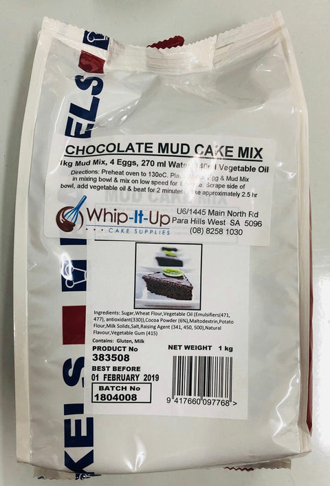 CHOCOLATE MUD CAKE MIX 1KG
