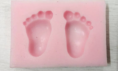 FEET SILICONE MOULD 30MM - Whip It Up Cake Supplies