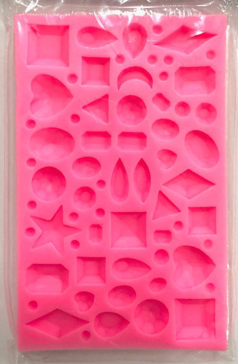 GEM STONE SILICONE MOULD - Whip It Up Cake Supplies